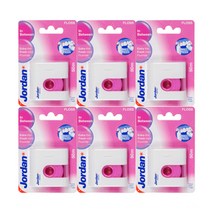 조르단 인비트윈 50M 치실, 6개입, 1개