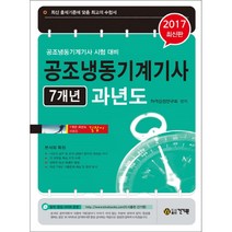 2017 공조냉동기계기사 7개년 과년도, 건기원