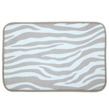 코디앙스 메모리폼 지브라 주방매트, 베이지