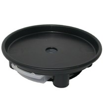 플라팜 동그리 화분받침대 5호, 블랙