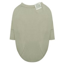 퍼피엔젤 반려동물용 데일리 7부소매 티셔츠, 92 Gray