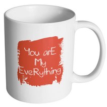 핸드팩토리 빈티지 페인트 에브리띵 머그컵, 내부 화이트, 1개