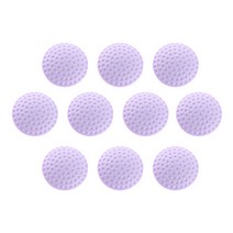 라이프포인트 도어 충돌방지 원형 쿠션패드 퍼플, 10개