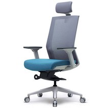 베스툴 S27G110LW 사무 & 학생용 메쉬의자, 블루