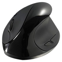 컴피 컴피2 인체공학 무선마우스, 블랙