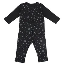 네츄라오가닉 베이비용 오가닉코튼 별무늬 긴팔 실내복