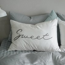 쉬즈홈 북유럽 스윗드림 순면 베개커버