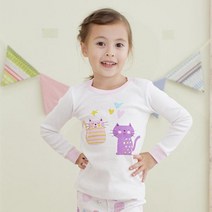 동물원 스윗냥이 20수 후라이스 상하내의세트