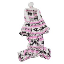 이코디 반려견 윈터 후드티, 핑크