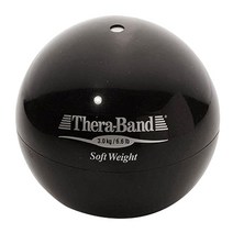 세라밴드 소프트 웨이트 볼, 검정색, 3kg, 1개