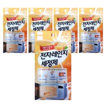 리빙굿 전자레인지 세정제, 5개입