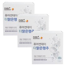퓨어선데이 더 맑은 행주, 30매입, 3개