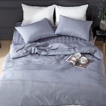 보드래 웜텍 이불커버, 그레이