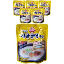 오뚜기 옛날 사골곰탕 국물, 350ml, 6개