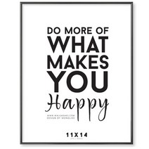 왈가닥스 11 x 14 메탈 포토프레임 슬림라운드, Black