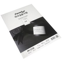 폼텍 전산 백색필름 라벨지 210 x 297 mm PPI-3130, 1칸, 10개입