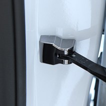 카템 도어 체커 커버 4p 쌍용 코란도C/뉴코란도C, 블랙크롬