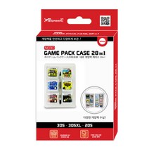 겜맥 네로 3DS&3DXL&2DS 게임팩 케이스 28in1, 1개