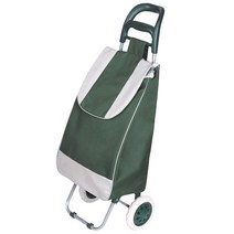 조아홈리빙 모던 쇼핑카트 카키, 카키[NL069], 1개