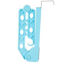 DM 출근준비 옷걸이 대, 블루, 1개