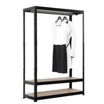 레마하우스 슈랙 행거 3단 1행거 1000 x 400 x 1500 mm, 블랙