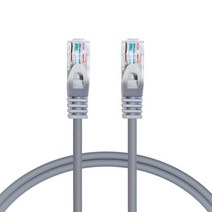 AVIVE 고급형 UTP 3m CAT6 랜선 케이블, GREY, 1개