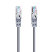 AVIVE 고급형 UTP 5m CAT6 랜선 케이블, GREY, 2개입