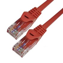 라인업시스템 UTP CAT5.E 다이렉트 랜 케이블 30M, 레드, 1개
