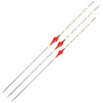 나루예 홍도 전자 낚시찌 중 2p + 소, 혼합 색상, 1세트