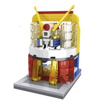 HSANHE 로봇 박물관 블록 6434-2, 혼합 색상