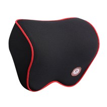 블럭마트 차량용 목쿠션 목베게, 레드