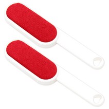 모나코올리브 양면 털먼지제거 브러쉬, 혼합색상, 2개입