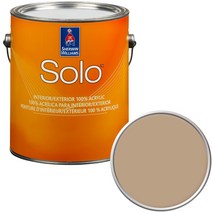 셔윈윌리암스 솔로 저광 1L 페인트, SW6108 Latte