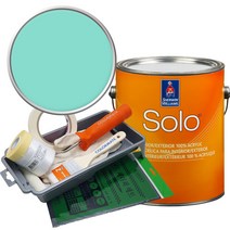 셔윈윌리암스 솔로 저광 페인트 세트, SW6937 Tantalizing Teal, 1L