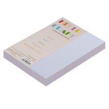 종이문화 친환경색지 레인보우카드 No.30 스노우화이트, 90매