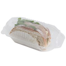 티나피크닉 투명 일회용 핫도그 샌드위치 포장용기, 1개입, 20개