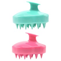 아리코 고양이&강아지 목욕 마사지 브러시, 랜덤 발송, 2개입