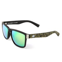 앤알씨 W8 스포츠 선글라스, 그린스컬