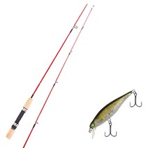 원다 레드 엡실론 루어 낚싯대 502L + 다미끼 조커 65 하드베이트 304H SP AYU + 케이스, 1세트