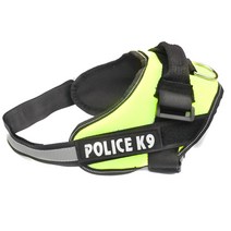 제제펫 반려견 폴리스 K9 하네스 XL, Y106PDRH001, 1세트