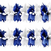 파티쇼 LP 파티가랜드 2p, 블루 + 화이트