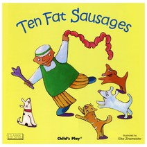 노부영 마더구스 세이펜 Ten Fat Sausages (Paperback+CD), 제이와이북스