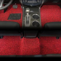 순수 코일 차량용 카매트 확장형 레드블랙, 크라이슬러, 300C 시그니쳐 2008년~2011년