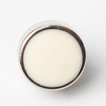 동화상가몰 에폭반지 단추 8mm, 화이트, 10개입
