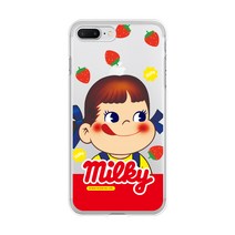 페코짱 milky 페코 클리어 스마트폰 케이스