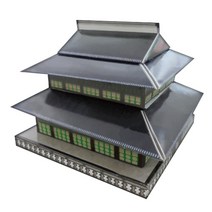 가베가족 도깨비 한국사 근정전 만들기 KS2100, 혼합 색상, 1개