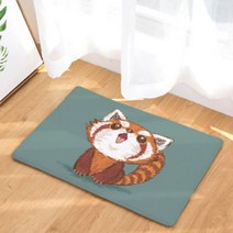 노랜드 Racoon and Panda Style 다용도 발매트, 4