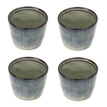 디어리빙 줄기 물컵, 그린, 4개입