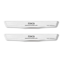 AL헤어라인 카컴 클린 도어스커프 알루미늄타입, 그랜져5G, 실버
