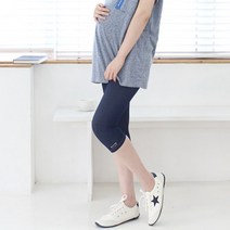 팡팡샵 T 7부 청라벨 임부용 레깅스